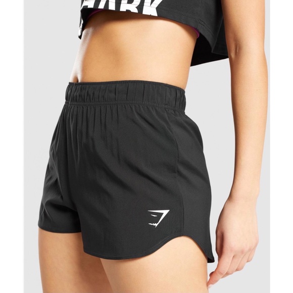 Gymshark Pants - Gymshark Essential Loose Training Shorts Black Size XS